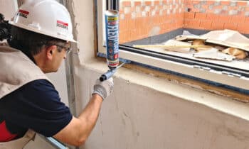 Extra elastisch schuim voor raamtoepassingen 12