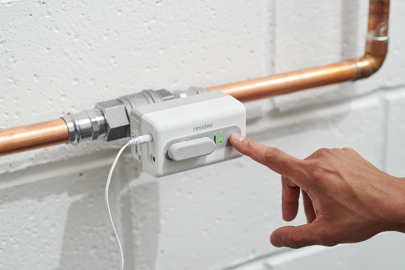 Complete beveiliging tegen waterschade met Resideo’s L-serie 10