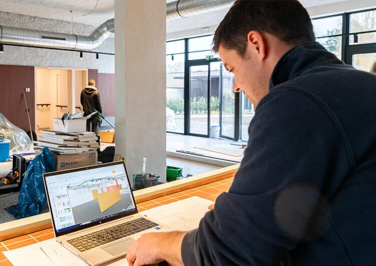 Stijlvolle serviceresidentie uitgerust met prefabtechnieken op basis van BIM 3