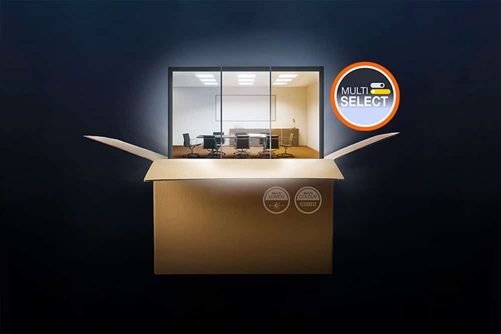 MULTI SELECT – LEDVANCE lanceert MULTI COLOUR en MULTI LUMEN in armaturen voor professionele gebruikers
