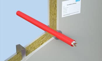 Brandwerende acrylaatkitten met een EPD voor voegen en openingen bij doorvoeringen 10
