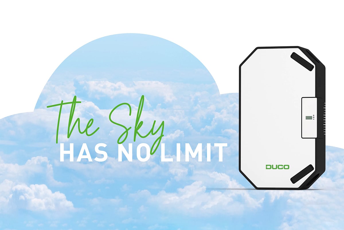 DUCO lanceert de compacte DucoBox Energy Sky voor maximale flexibiliteit 11