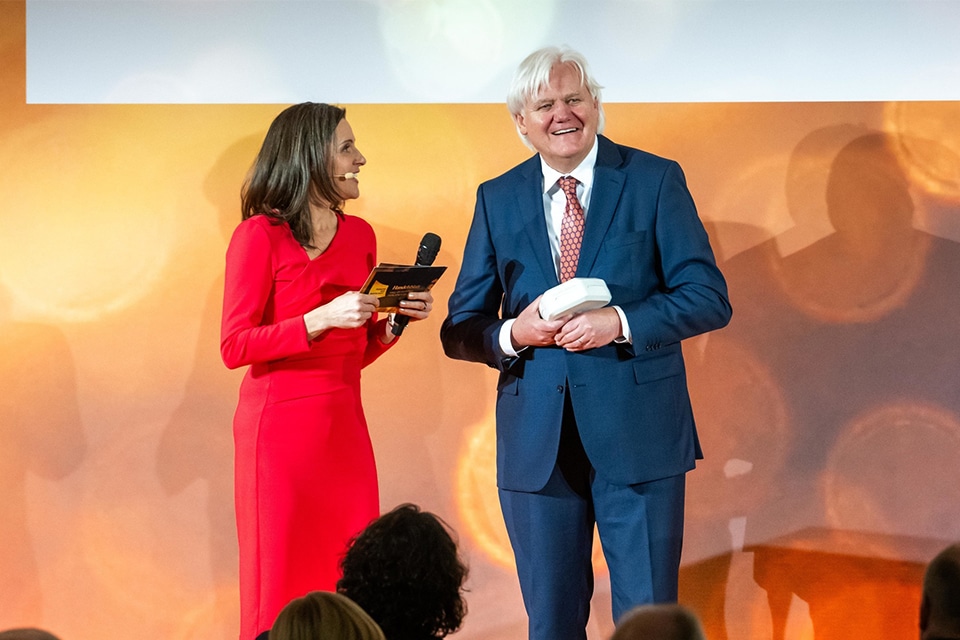 Hans Beckhoff is nu lid van de Hall of Fame voor familiebedrijven