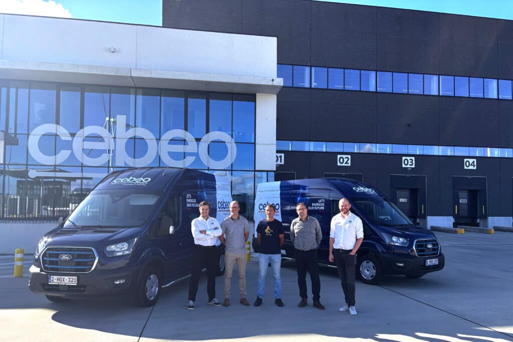 Cebeo zet eerste elektrische bestelwagens in: twee Ford E-Transits versterken vloot