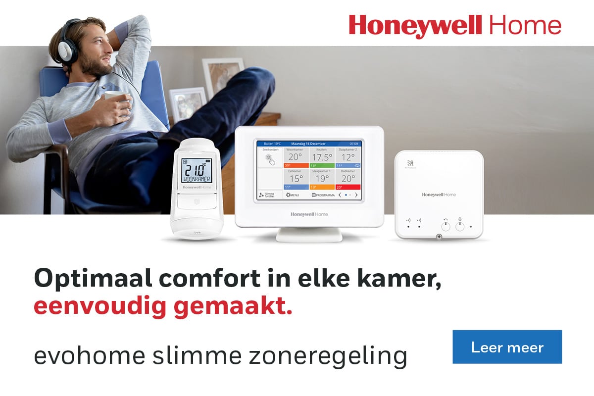Nieuwe generatie Honeywell Home evohome 4