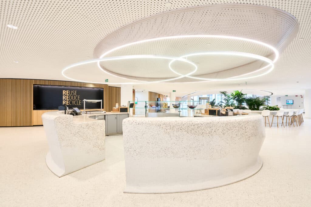 BNP Paribas Fortis en Testo zorgen samen voor het welzijn van duizenden collega’s in nieuwe hoofdzetel 3