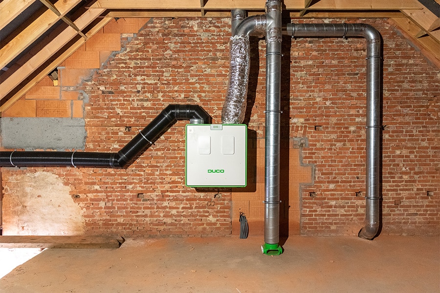 Energiezuinige ventilatie voor gerenoveerde boerderij 3