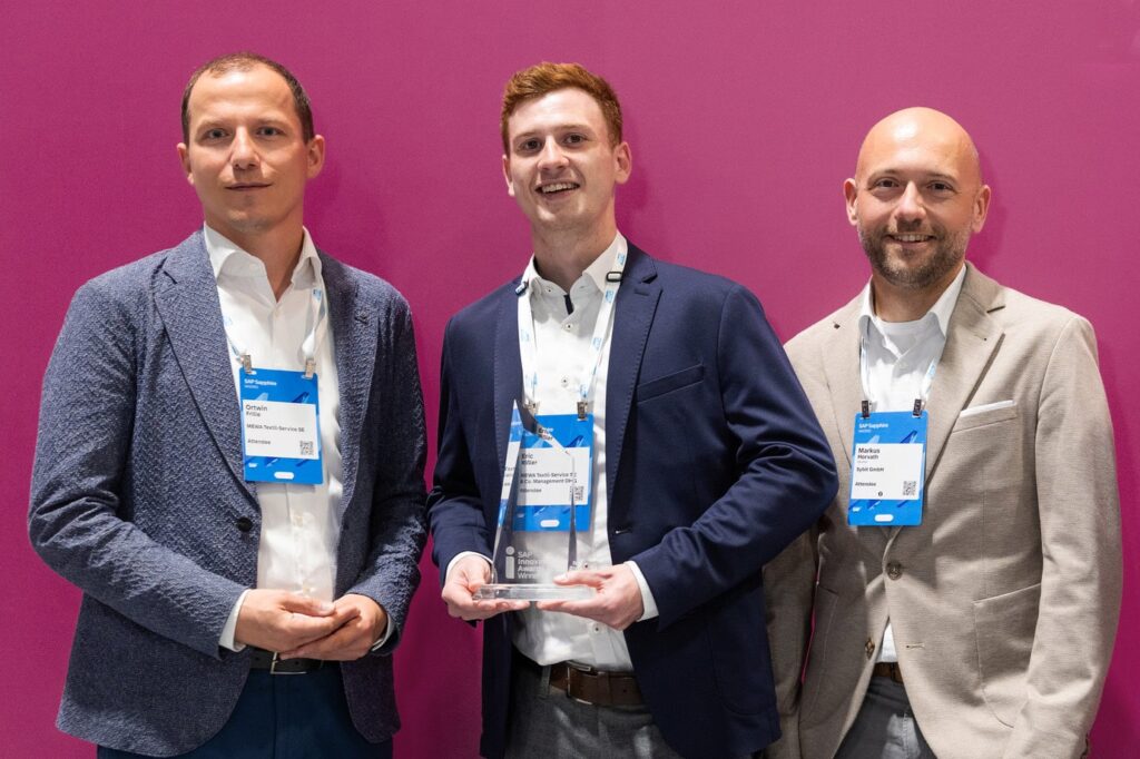 Mewa wint SAP Innovation Award 2025 voor digitaal klantenportaal