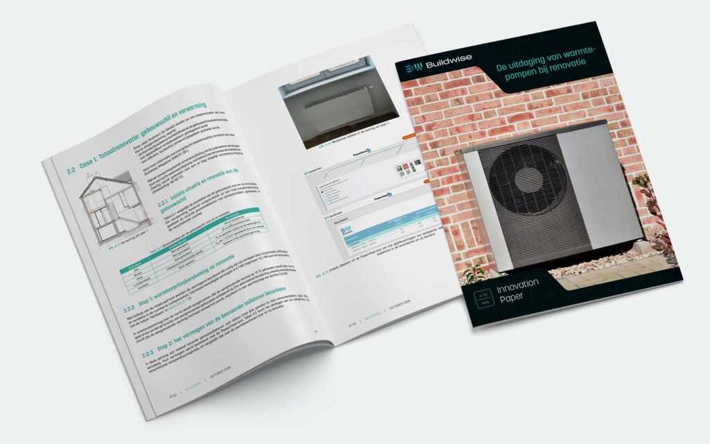 Renovatie + warmtepomp = risico? Niet met deze nieuwe gids van Buildwise