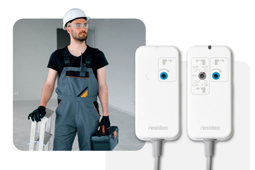 Resideo lanceert nieuwe lineaire servomotoren: klein van formaat, groot in mogelijkheden