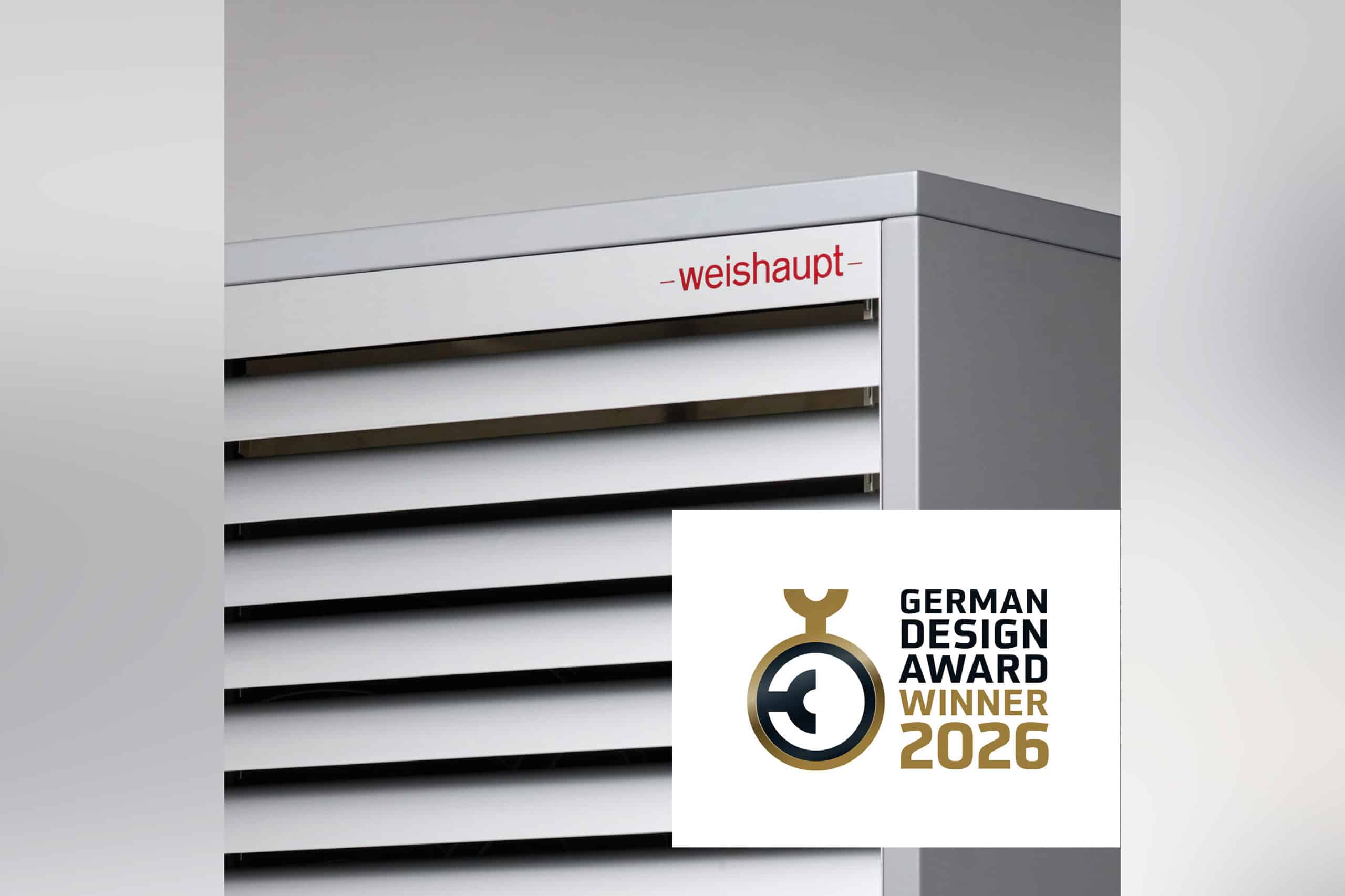 German Design Award 2026: Weishaupt warmtepomp Aeroblock® ontvangt onderscheiding 6