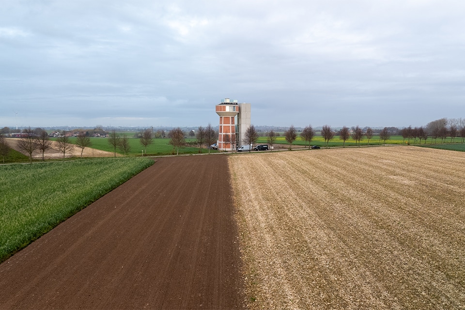 Duurzame ventilatie voor B&Bin oude watertoren 1