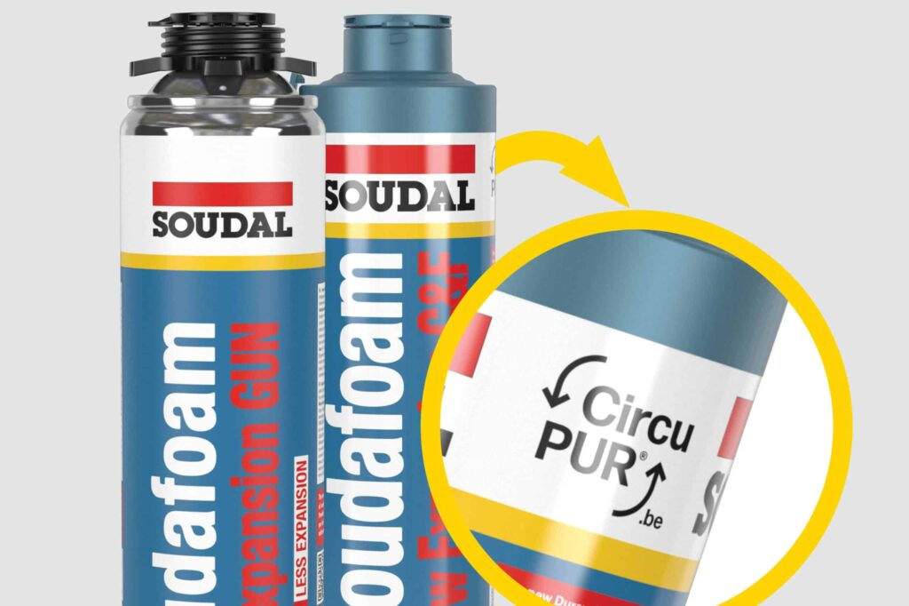 Soudal maakt met CircuPUR komaf met PU-afval op de werf 1