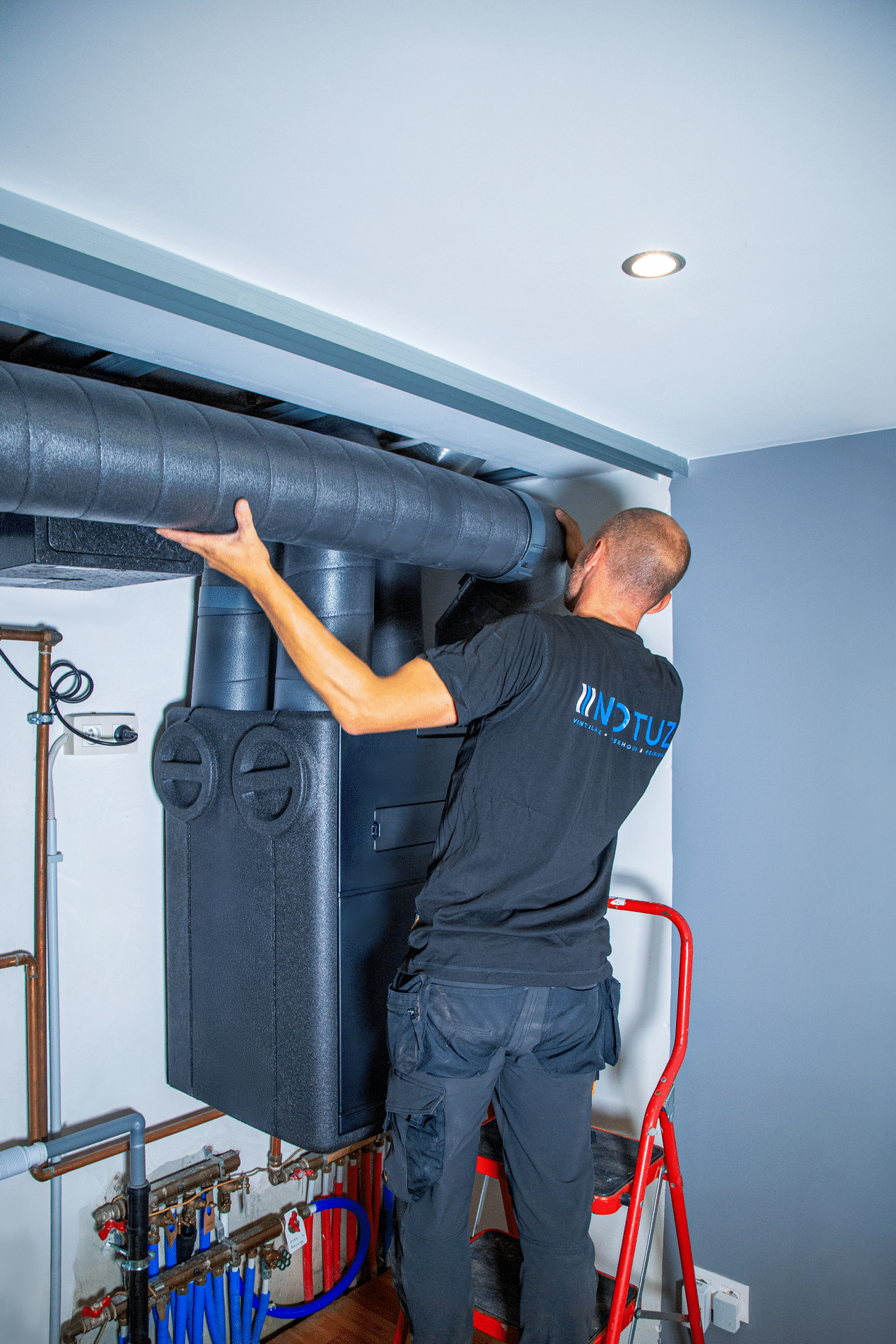 Vlotte vervanging brengt ventilatiesysteem naar D+-niveau 7