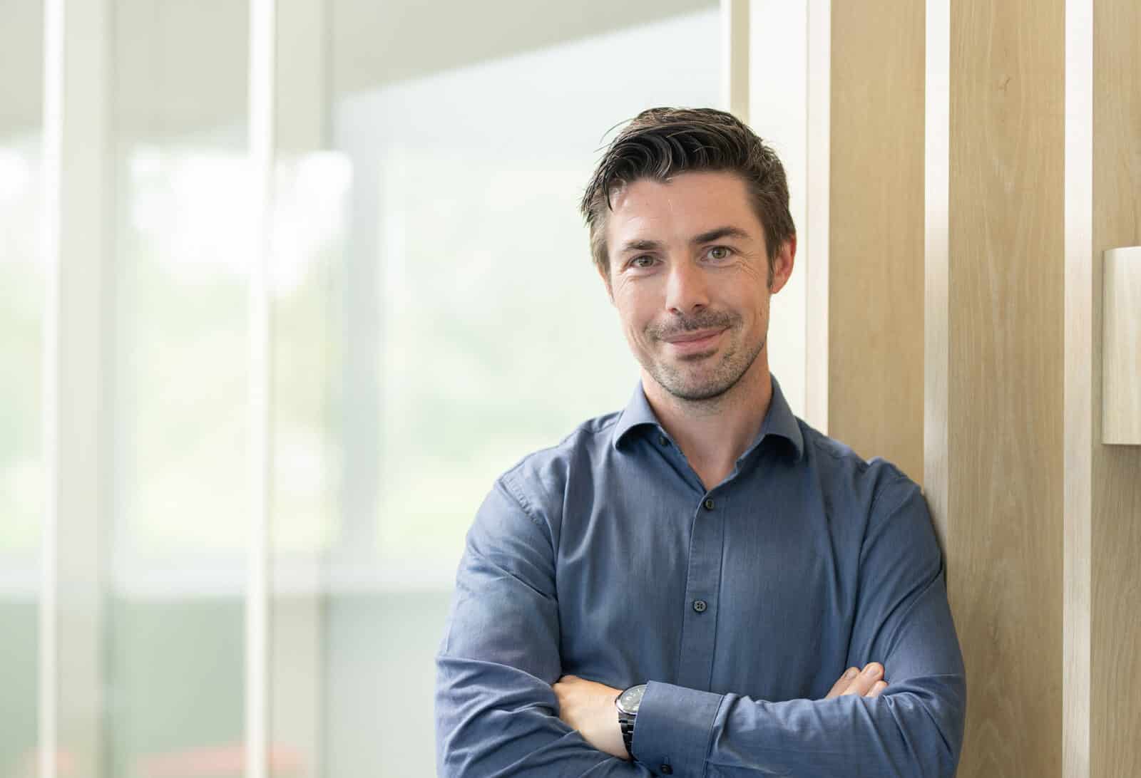Michaël Van Audenhove, domeinexpert HVAC bij Cebeo: “Bezoekers van Install Day kunnen aan onze standen kennismaken met ons gamma dat het resultaat is van onze multibrandaanpak.” (Beeld: Studio Vision)